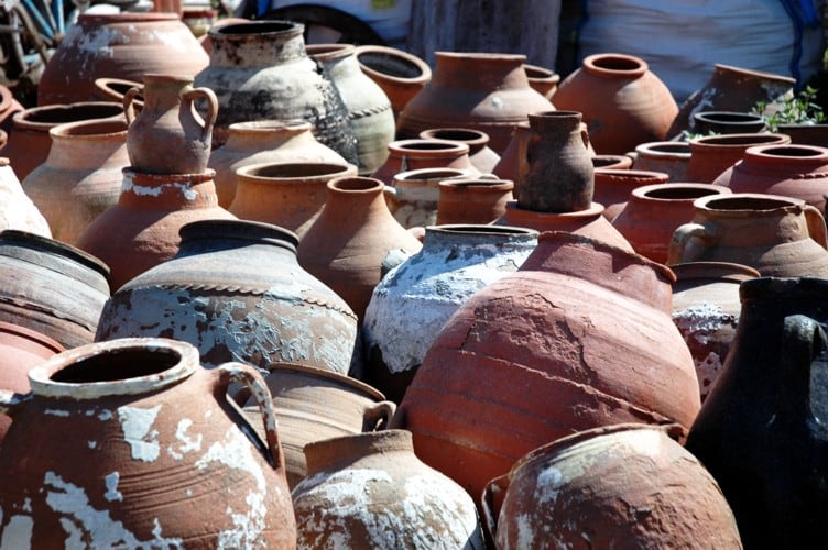 old pots alacati