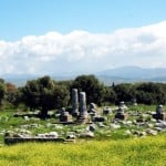 The ruins at Teos, deserted and beautiful on a Sunday in April