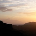 April sunset from Belen Coban Sofrasi