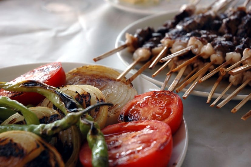 11 - Cop Sis and char grilled vegetables