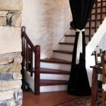 Main house - stairs to upper floor Main house stairs to upper floor