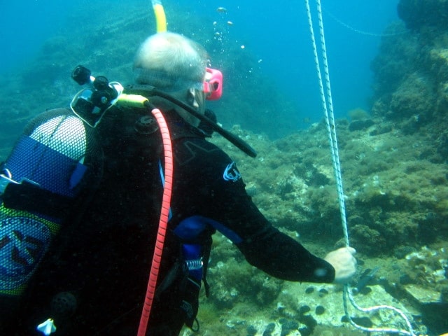 New dive site marker buoy
