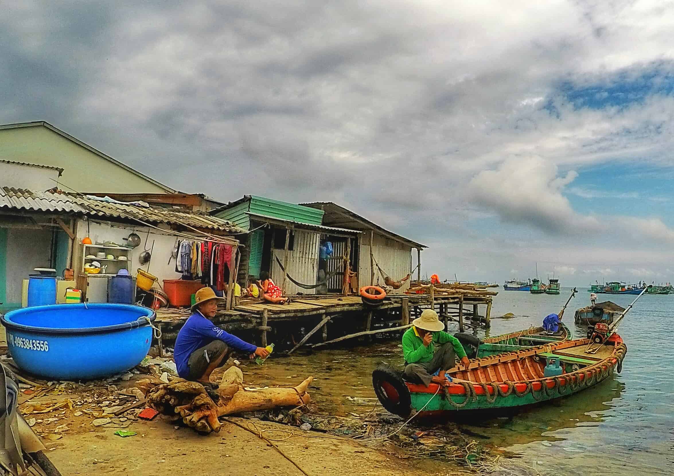 vietnamese coracles phu quoc